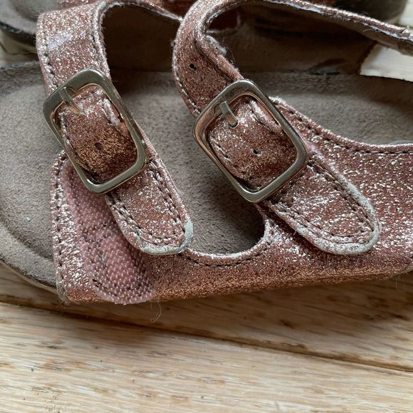 CAT AND JACK Tisha Footbed Sandal Shoe Summer Buckle Size Toddler 5 - Picture 3 of 5